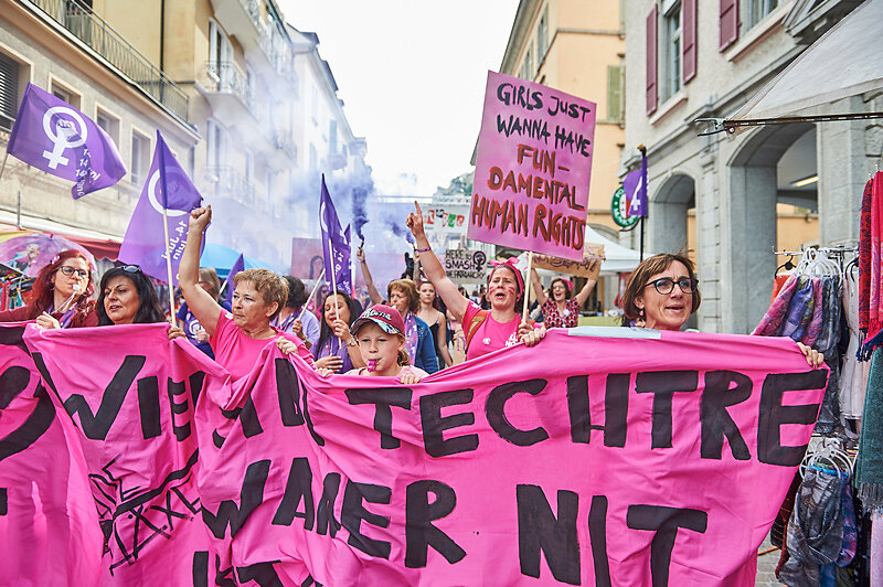 Frauen*streik/grève des femmes*, Sion