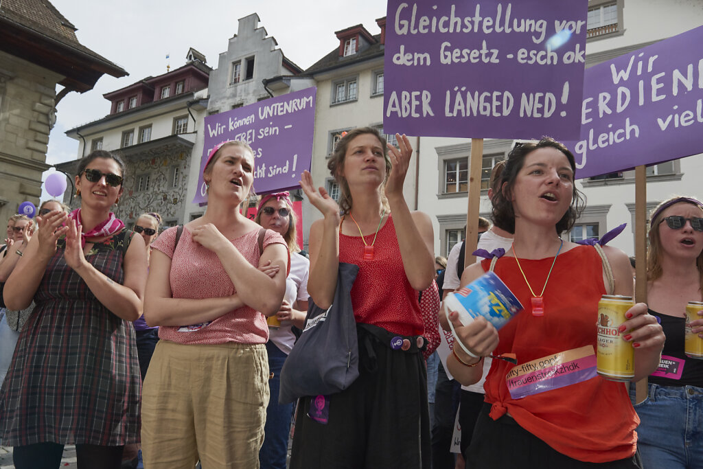 Frauenstreik Luzern